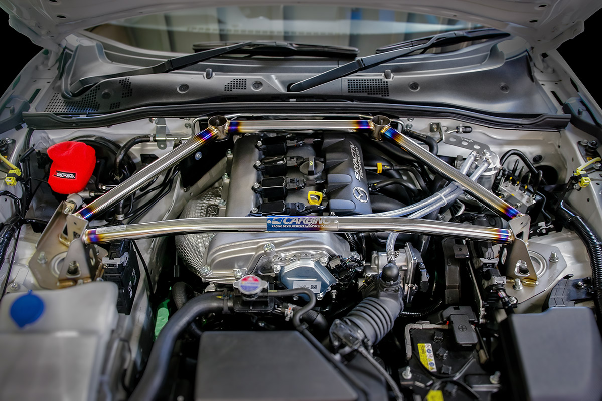 マツダ ロードスター ND5RC用 ストラットタワーバー /チタン /フロント