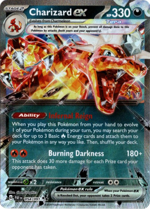 リザードンex 海外版 英語版 Charizard ex - 054/091 -【Card Chicken】