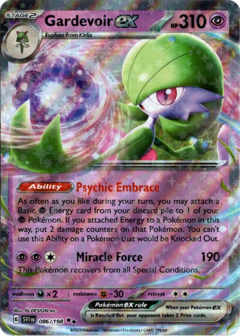サーナイトex 海外版 英語版 Gardevoir ex - 086/198 -【Card Chicken】