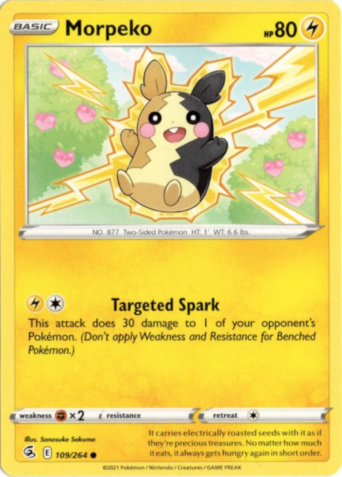 モルペコ 海外版 英語版 Morpeko - 109/264 -【Card Chicken】