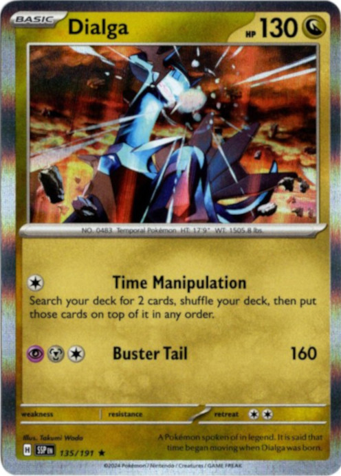 ディアルガ 海外版 英語版 Dialga - 135/191 -【Card Chicken】