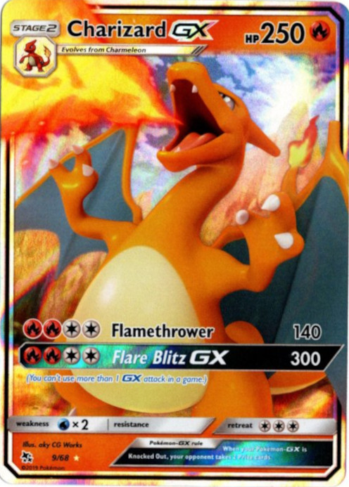リザードンGX 海外版 英語版 Charizard GX - 9/68 -【Card Chicken】