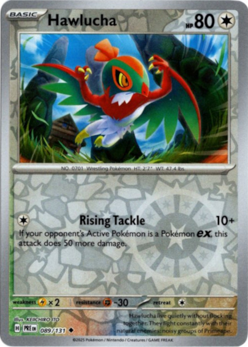 ルチャブル 海外版 英語版 リバホロ Hawlucha - 089/131 -【Card Chicken】