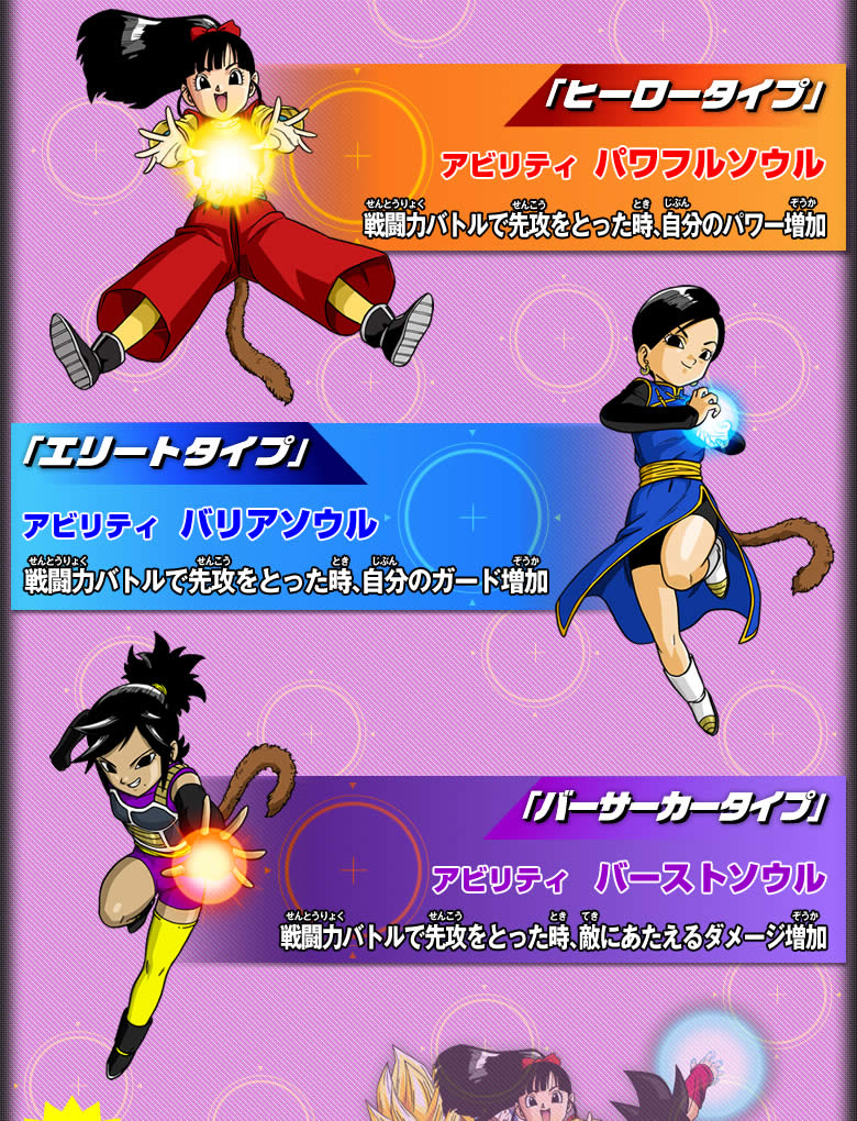サイヤ人（おんな）アバター詳細情報！ - ゲーム攻略｜ドラゴンボール