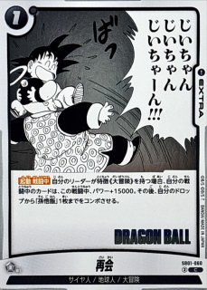 状態B〕ブルマ/孫悟空：少年期(漫画絵)【SR】{SB01-057} - カード