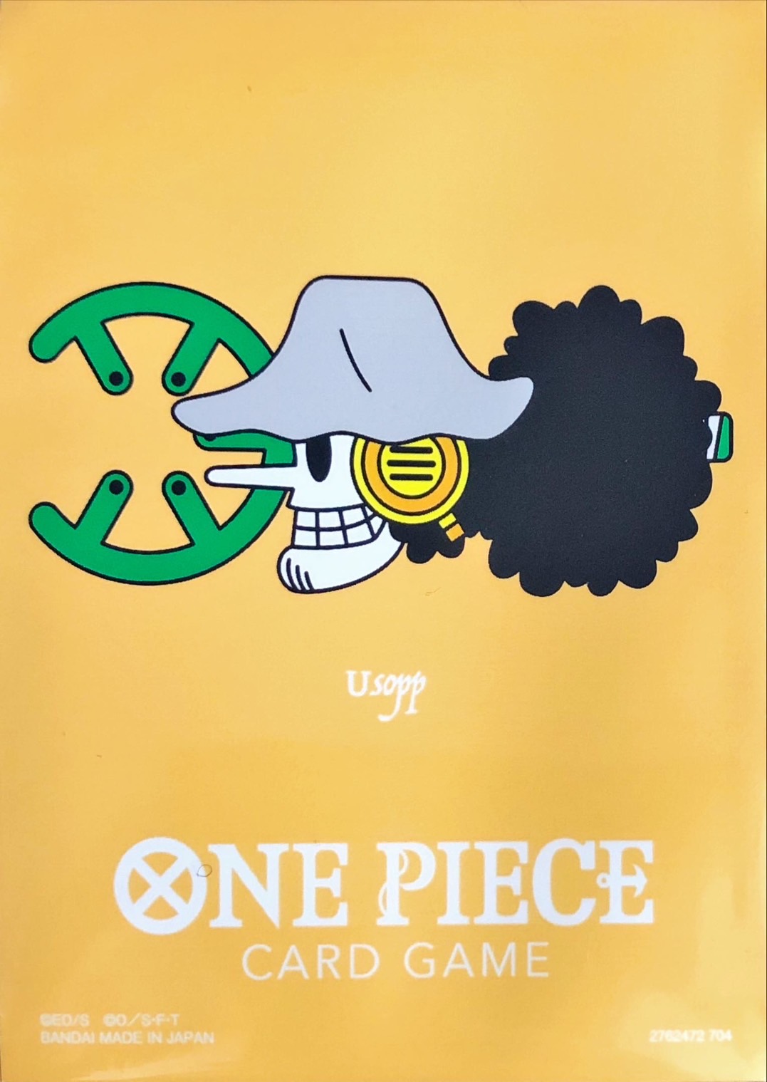 スリーブ『ウソップ(海賊旗/リミテッドカードスリーブ プレミアム