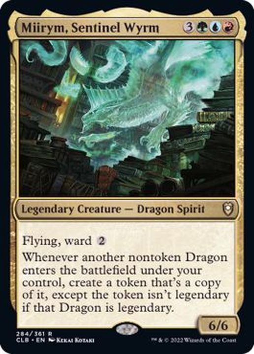 EX+]歩哨竜、ミーリム/Miirym, Sentinel Wyrm《英語》【CLB】