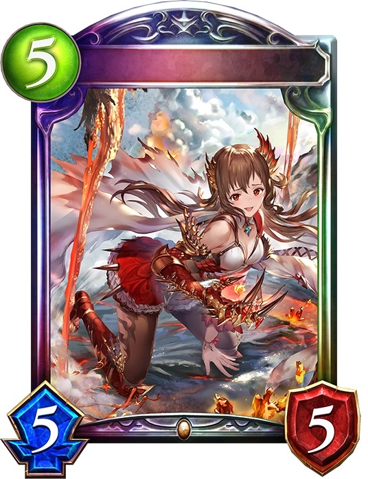 状態A-〕侮蔑の絶傑・ガルミーユ(ANV)【リアルプロモ】{-}《ドラゴン》