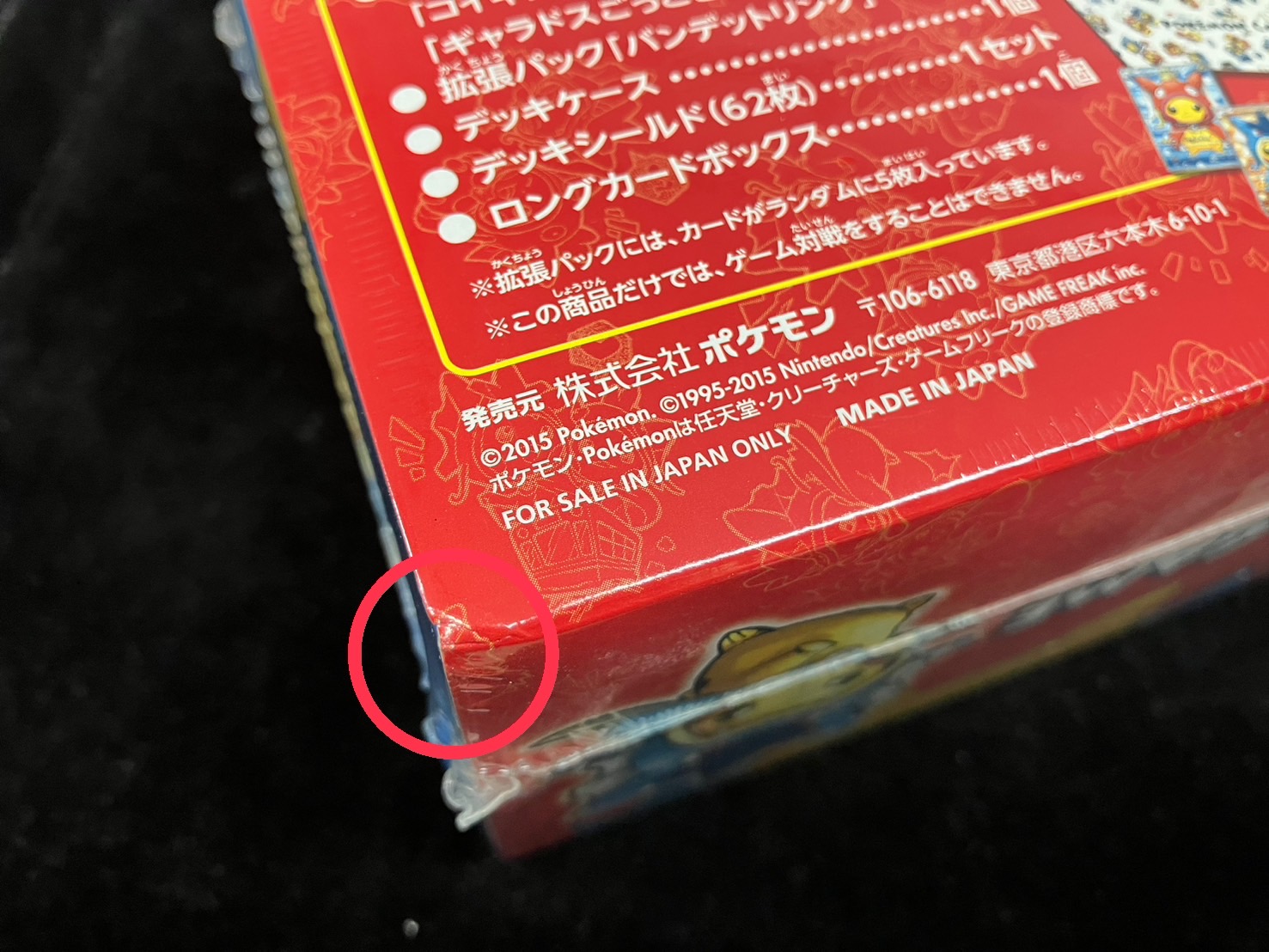 スペシャルBOX『コイキングごっこ＆ギャラドスごっこピカチュウ』【未