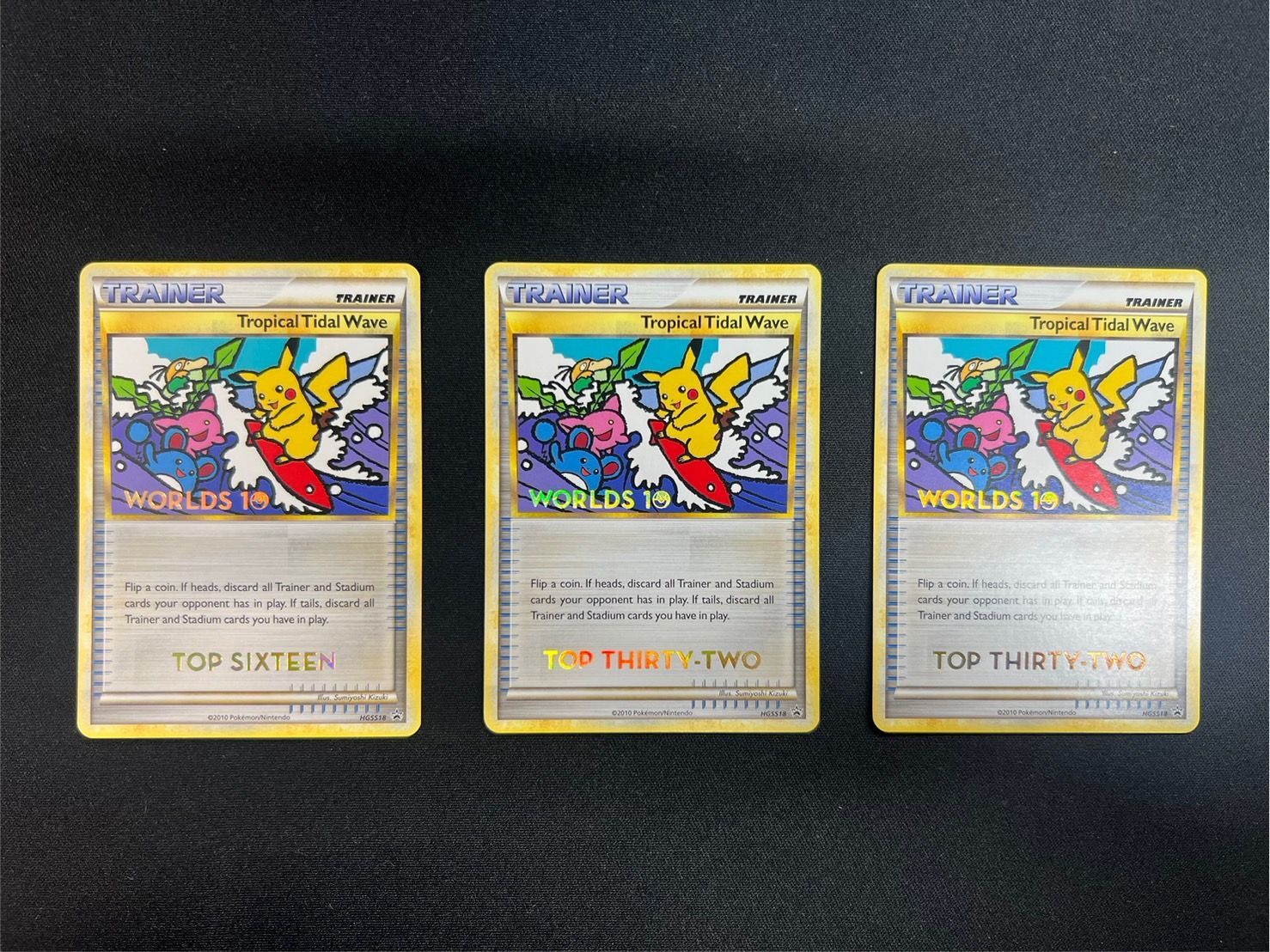 1)TROPICAL TIDAL WAVE 2010(3枚セット)【P】{HGSS18}