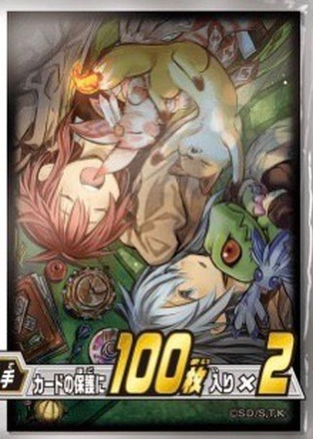 スリーブ『精霊術の使い手(ヒータ&エリア)』100枚入り【-】{-}《スリーブ》