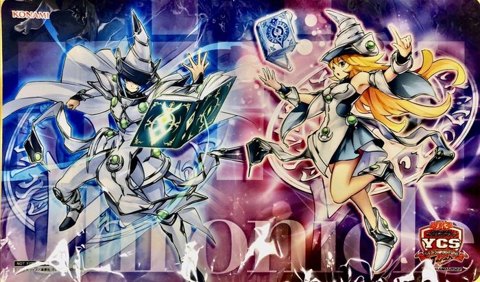 プレイマット『クロニクルマジシャン&クロニクルソーサレス