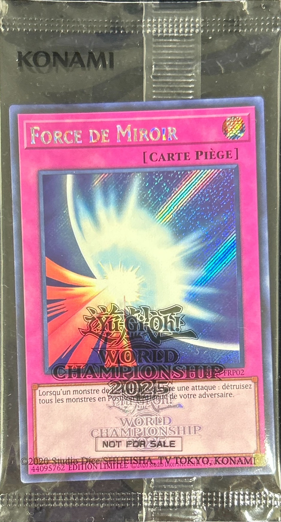 未開封)聖なるバリアミラーフォース/ForcedeMiroi【シークレット