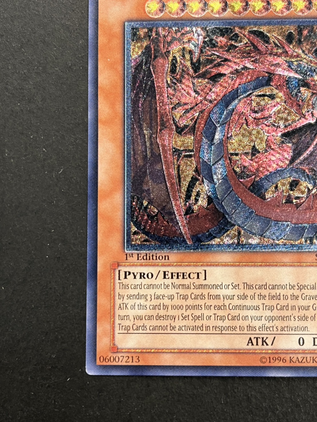 PSA10 神炎皇ウリア レリーフ アルティメットレアSOI-JP001 遊戯王