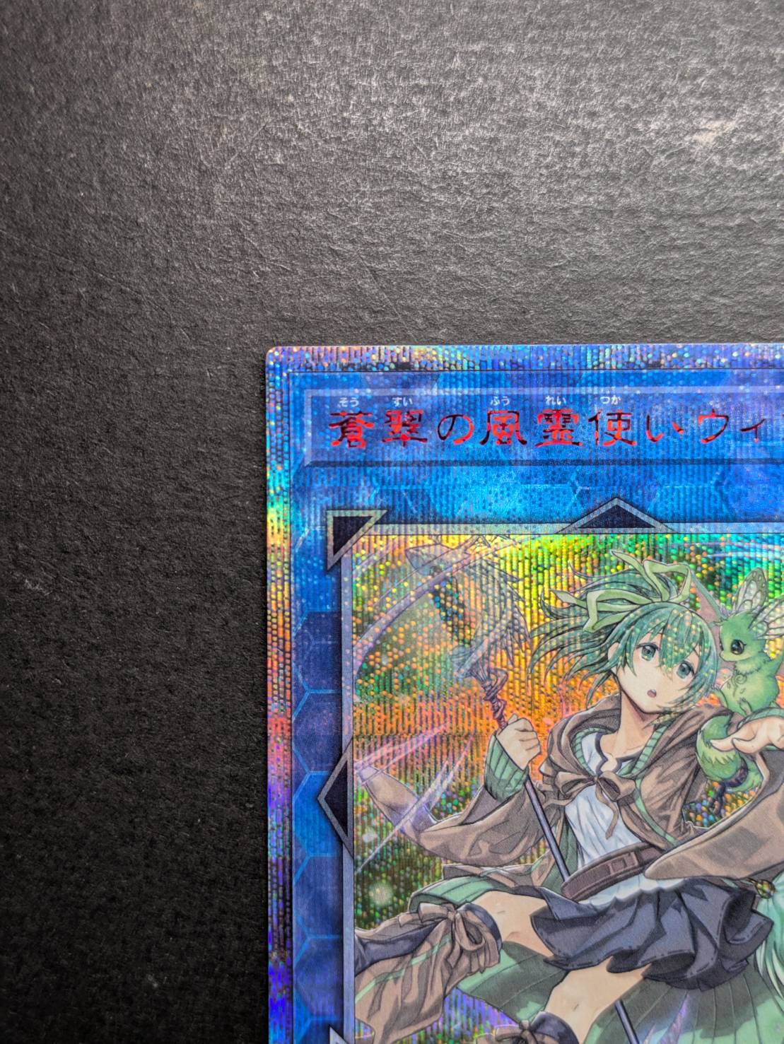 蒼翠の風霊使いウィン【20thシークレット】{RIRA-JP046}《リンク》