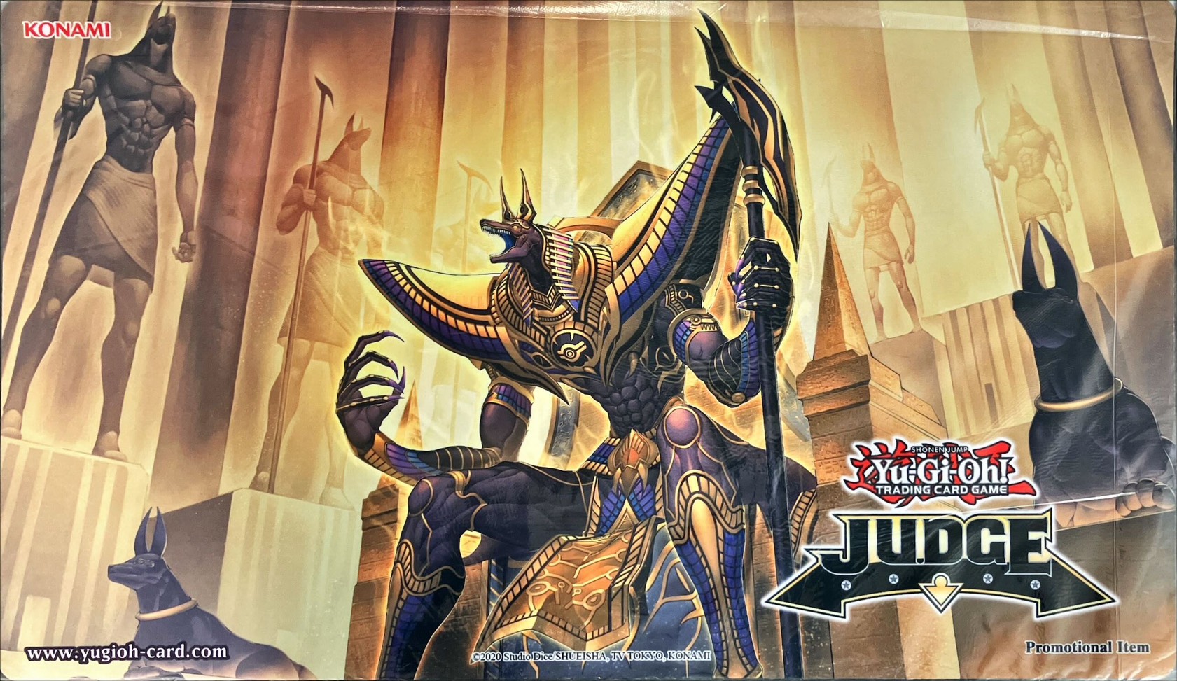 プレイマット『ジャッジメントオブアヌビス(JUDGE)』【-】{-}《プレイ