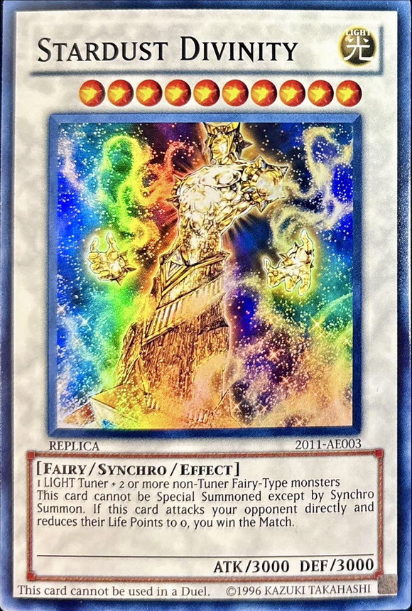 星屑の巨神/StardustDivinity【スーパー】{2011-AE003}《シンクロ》