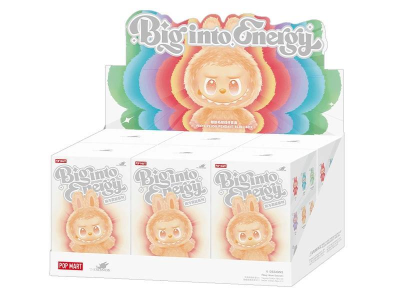 アソート】LABUBU Big into Energy シリーズ ぬいぐるみペンダント《未