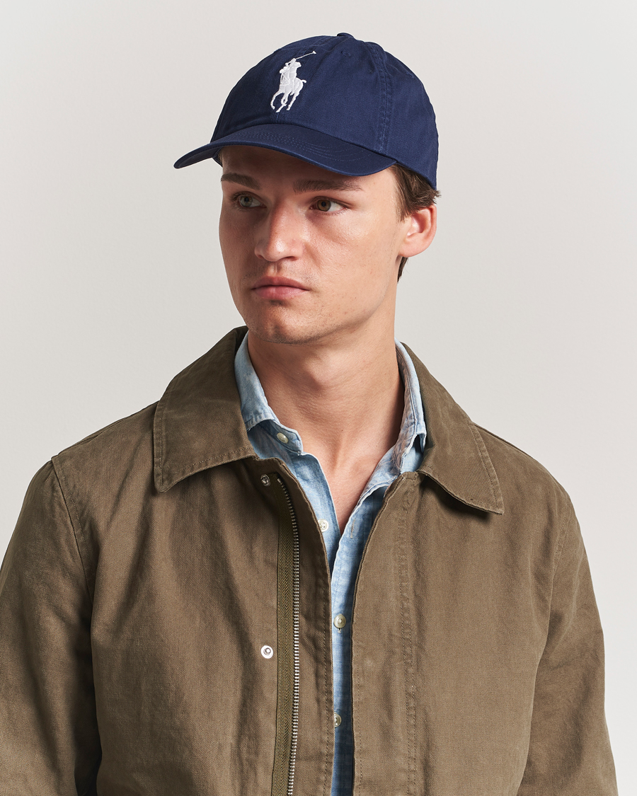 Polo Ralph Lauren Big Pony Cap Newport Navy at CareOfCarl.com