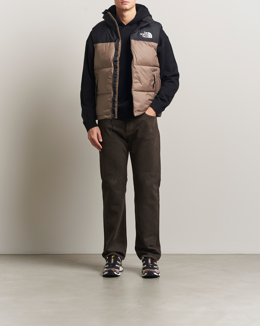 The North Face 1996 Retro Nuptse Vest Brown at CareOfCarl.com