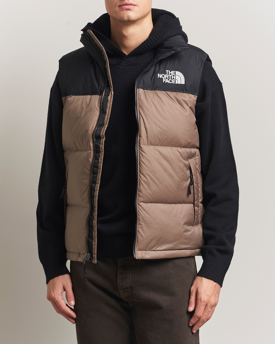 The North Face 1996 Retro Nuptse Vest Brown at CareOfCarl.com
