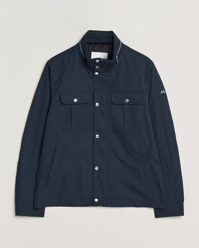 Fred Perry Brentham Jacket Navy at CareOfCarl.com