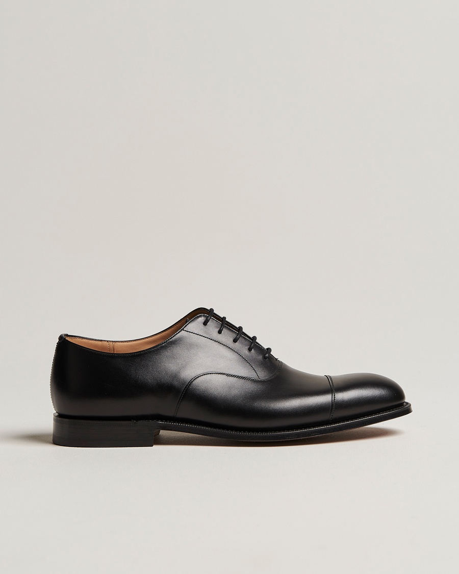 Crockett & Jones Connaught 2 City Sole Black Calf at CareOfCarl.com
