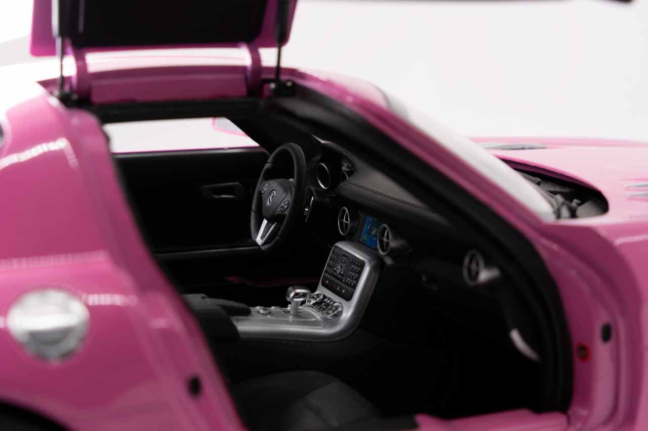 Premium Classixxs Mercedes-Benz SLS AMG 1/12 Diecast Model Pink