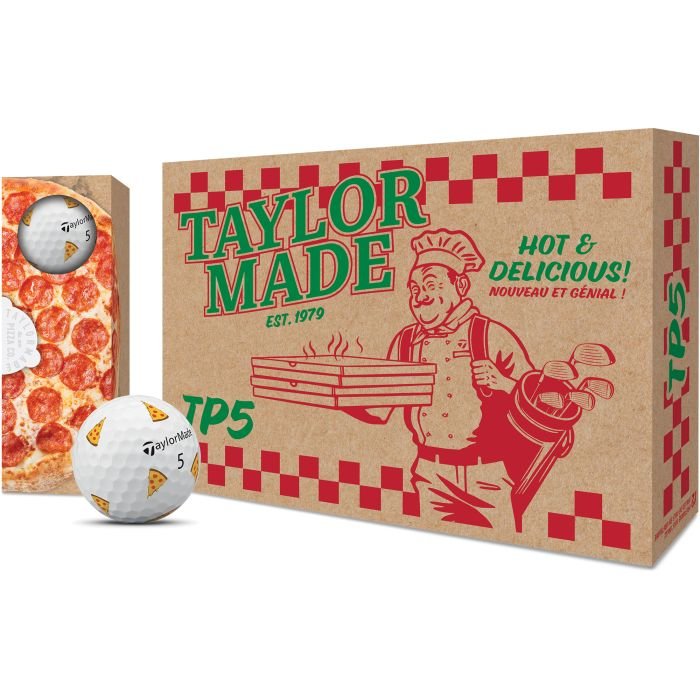 TaylorMade TP5 pix Pizza Limited Edition Golf Balls 2025 - Carl's
