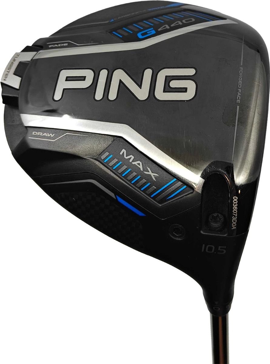 Used Ping G440 Max Driver 10.5 Right Handed Ping Tour 2.0 Chrome