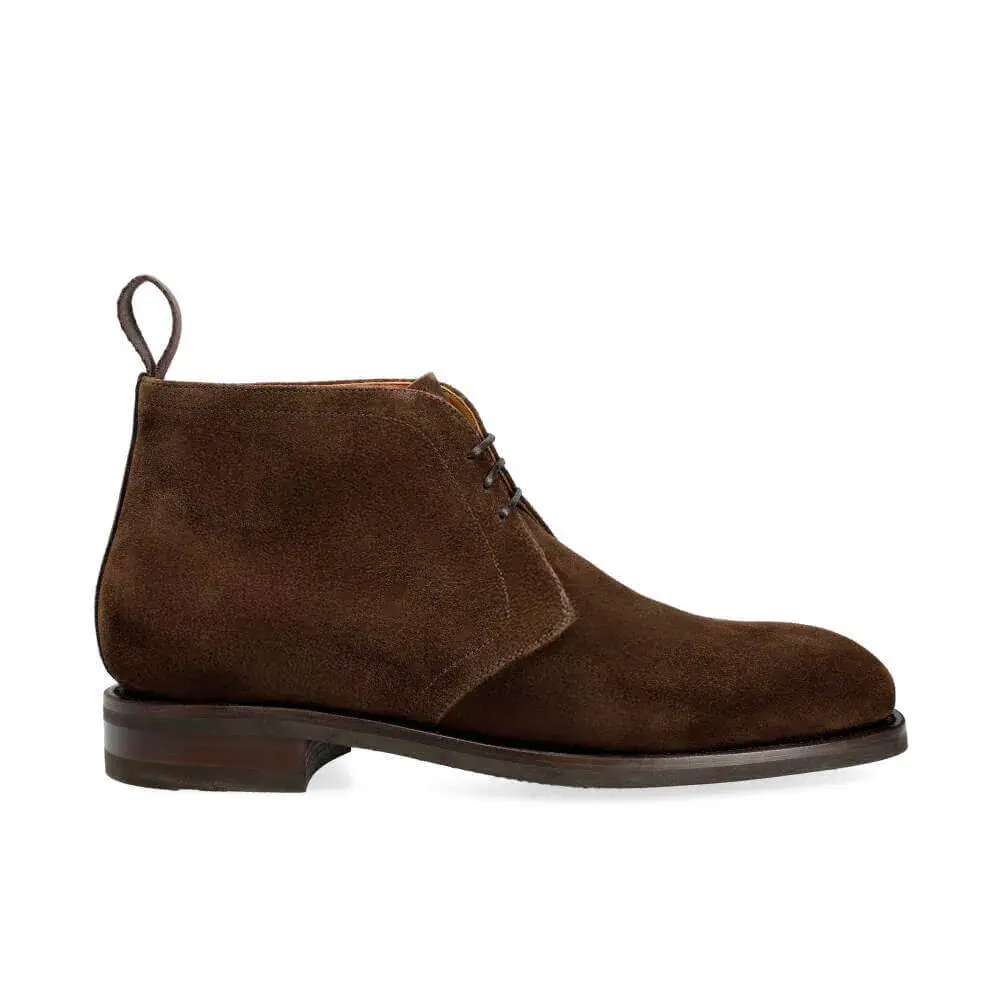 CHUKKA BOOTS BROWN SUEDE | CARMINA