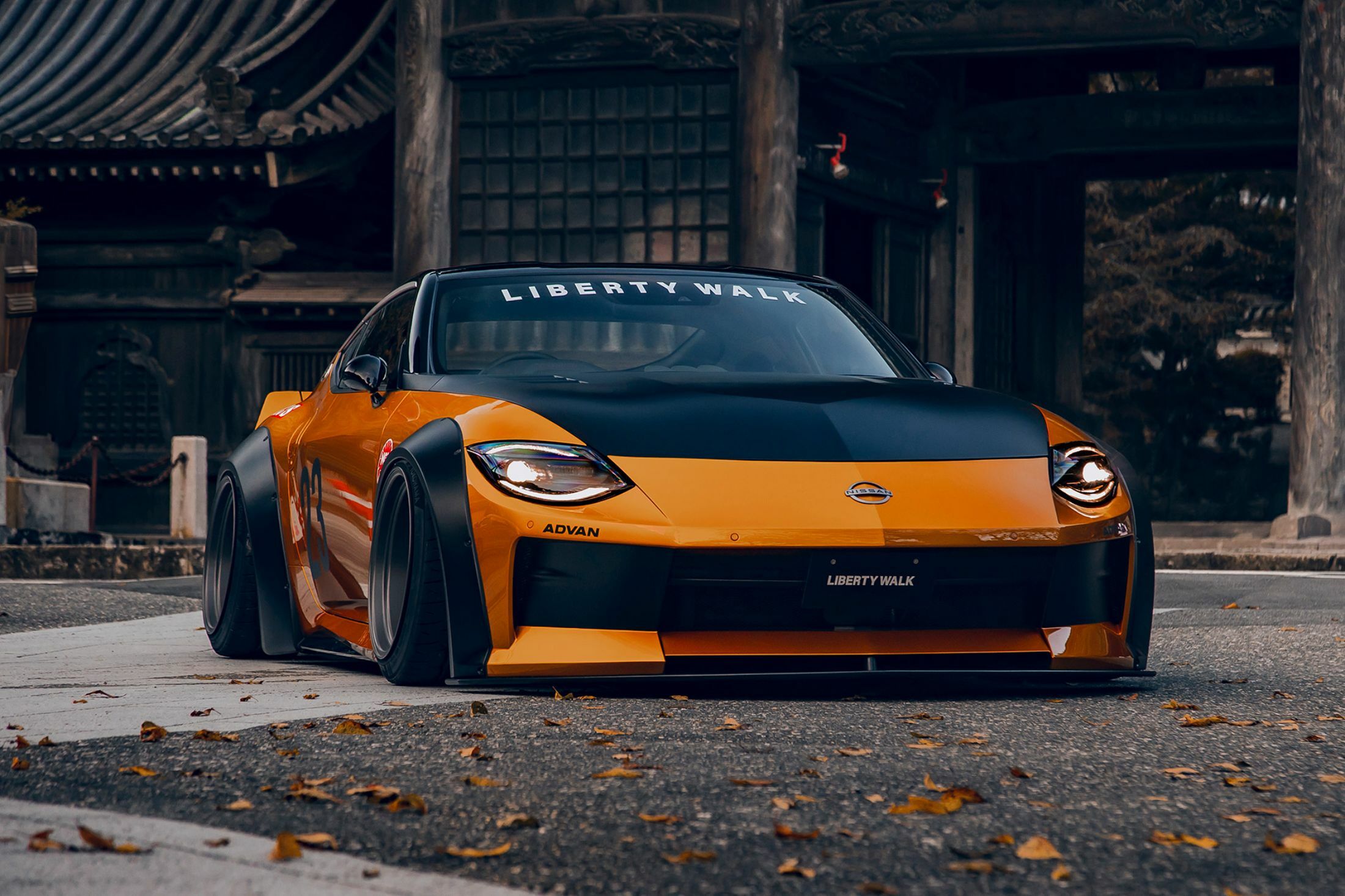 Liberty Walk Gives New Nissan Z A Widebody Tune With A Twist Of