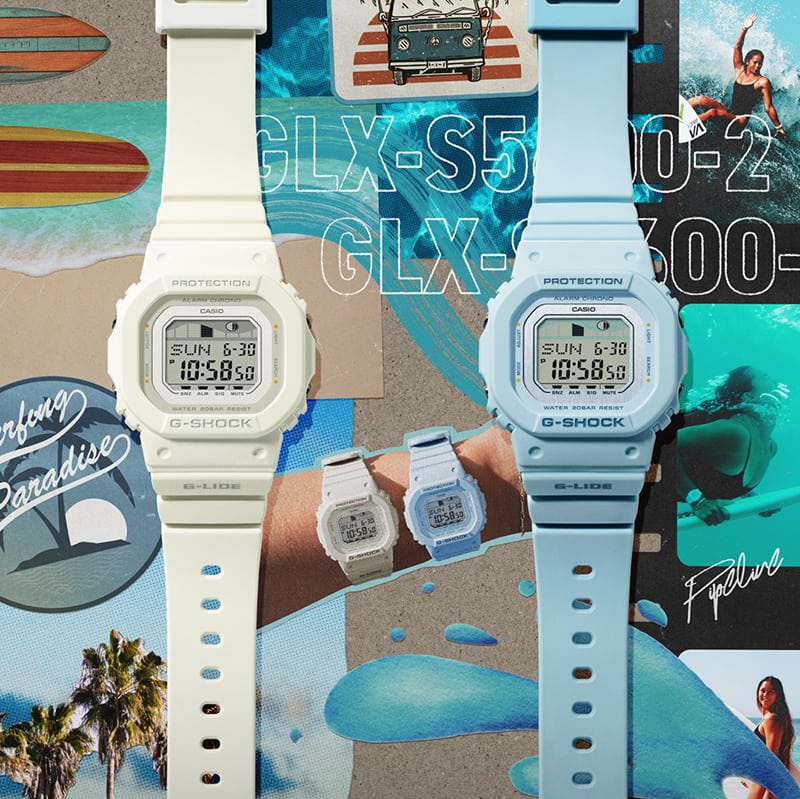 Lightweight Surf Watch G-LIDE GLXS5600 | G-SHOCK | CASIO