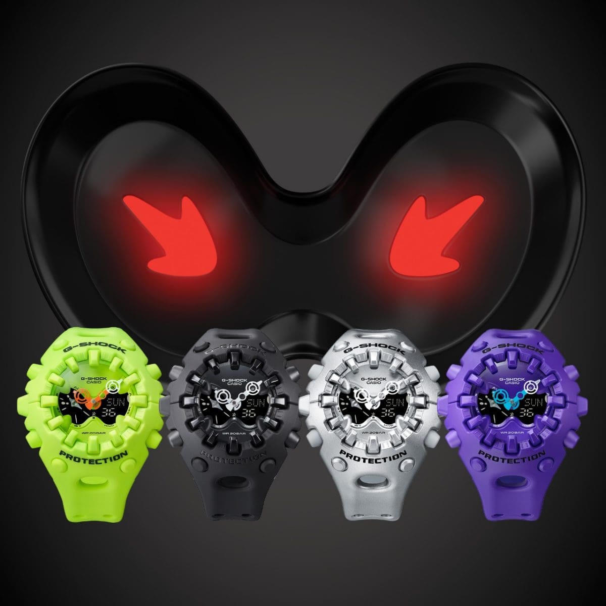 GA-V01A-8A | G-SHOCK ANALOG-DIGITAL Silver | CASIO CANADA