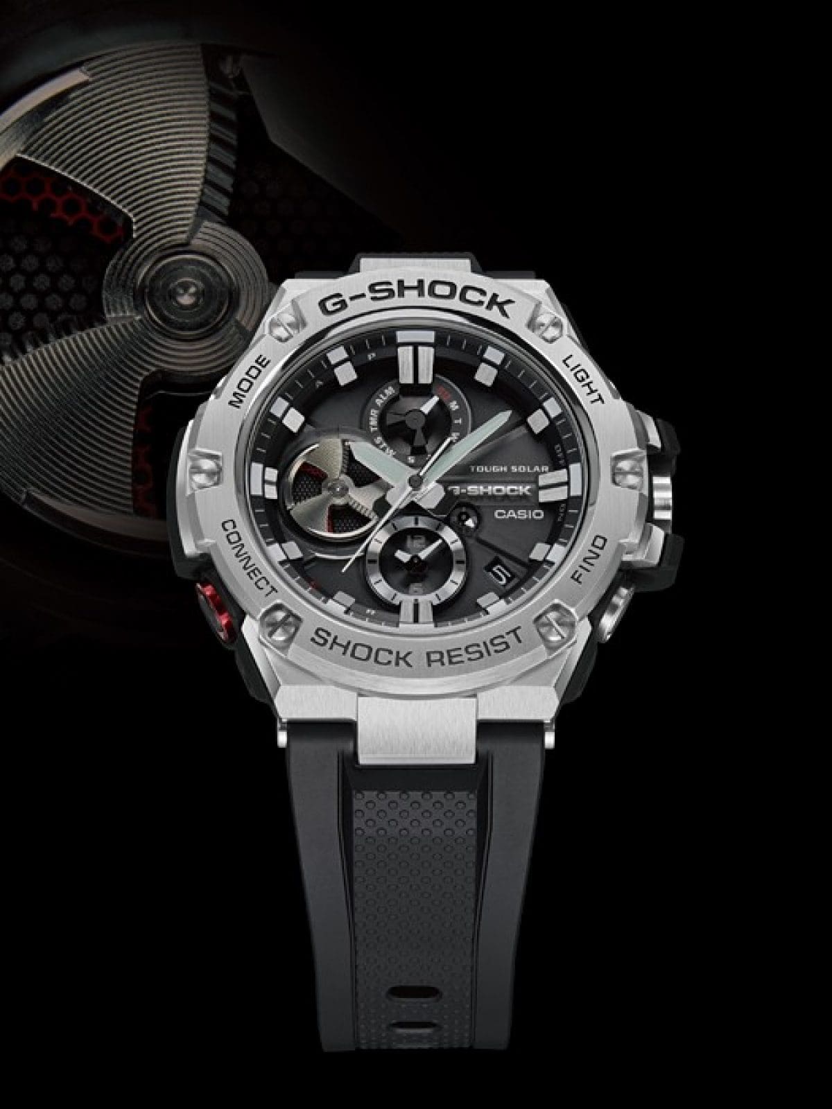 GST-B100-1A | G-SHOCK G-STEEL Silver | CASIO CANADA