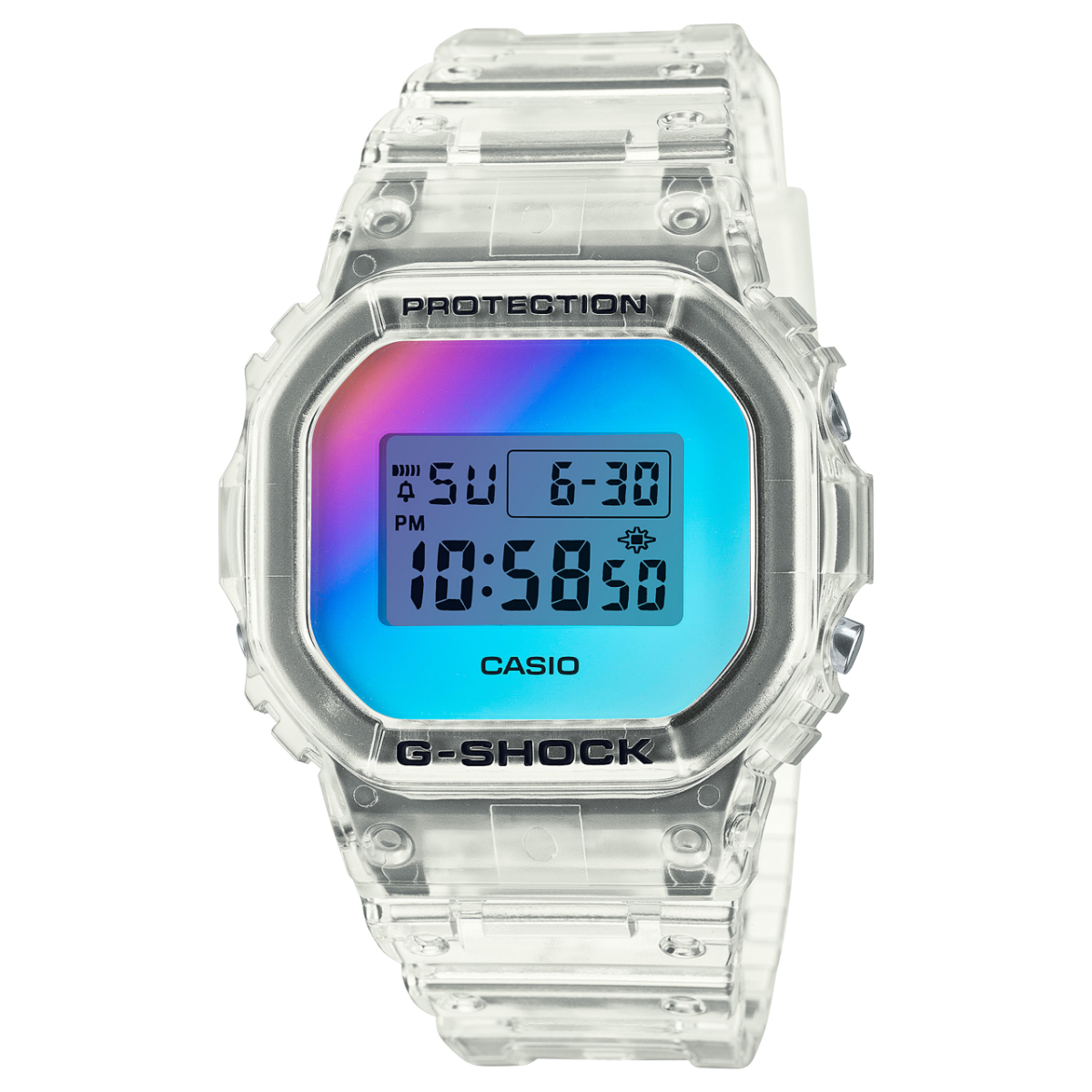 DW5600SRS-7 | Transparent Digital Watch - G-SHOCK | CASIO
