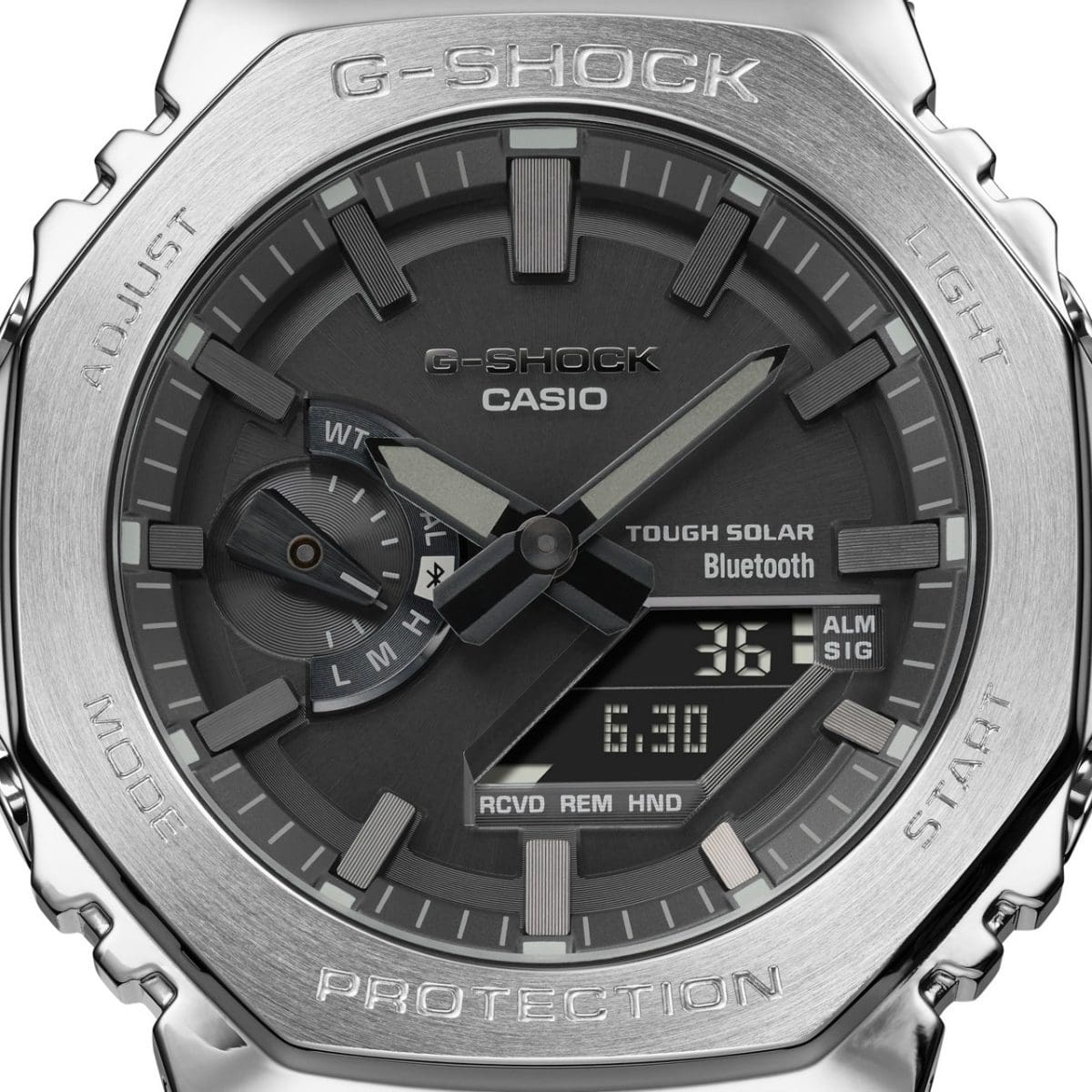 GMB2100D-1A | Silver Full-Metal Watch | Casio G-SHOCK