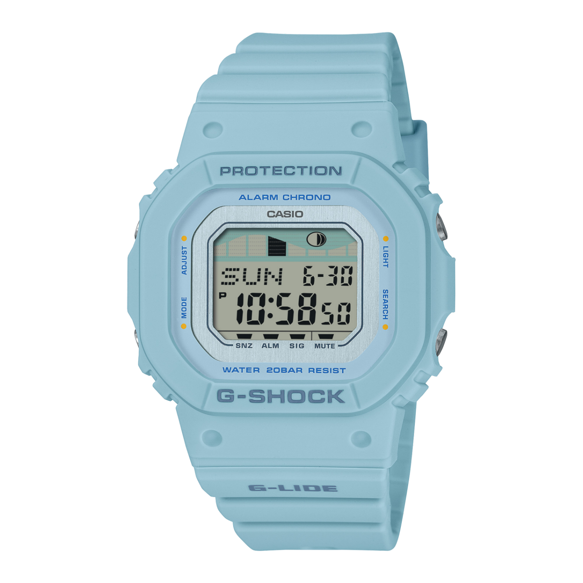 GLXS5600-2 | Blue G-SHOCK G-LIDE Surf Watch | Casio G-SHOCK