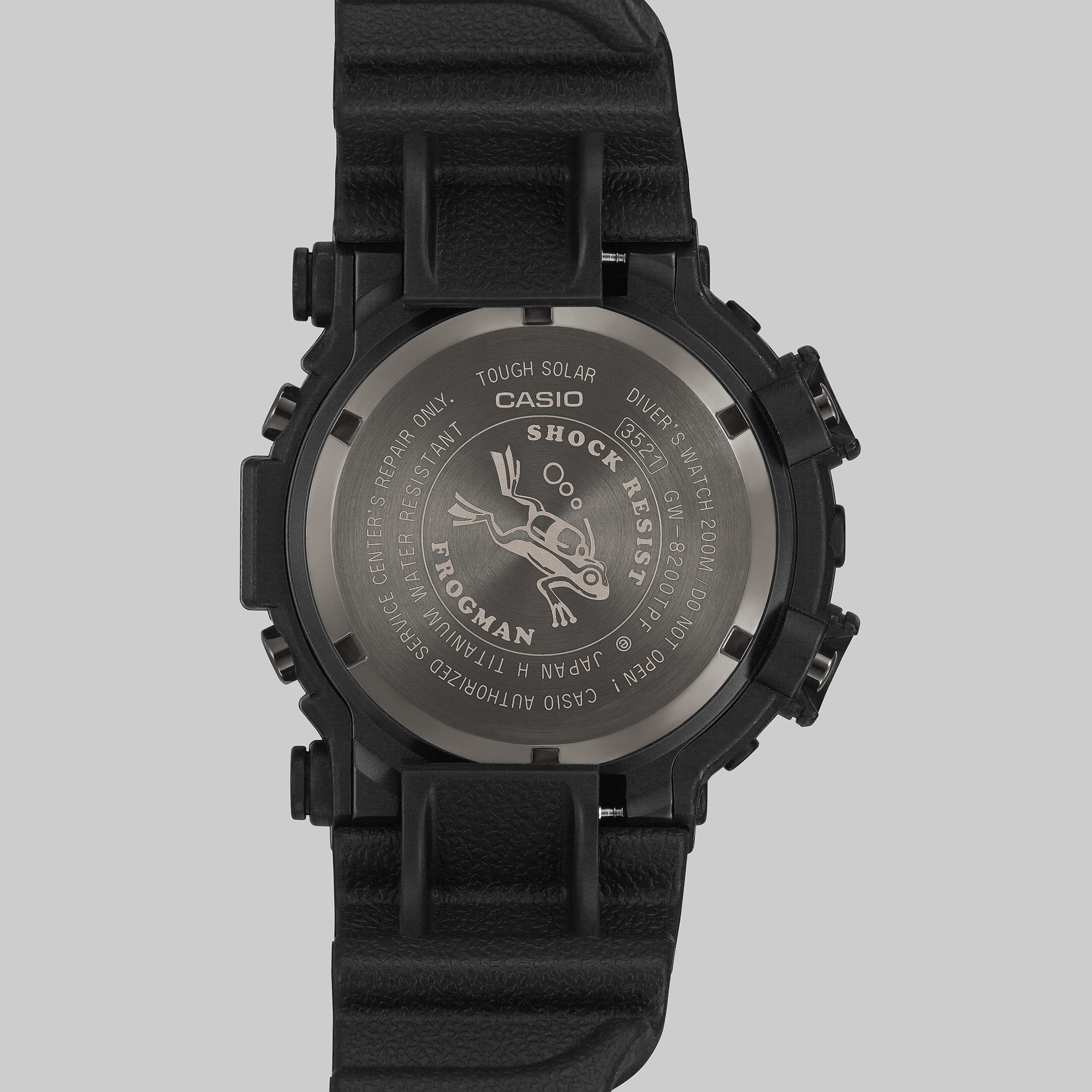 GW8200TPF-1 | G-SHOCK MASTER OF G - SEA Black | CASIO