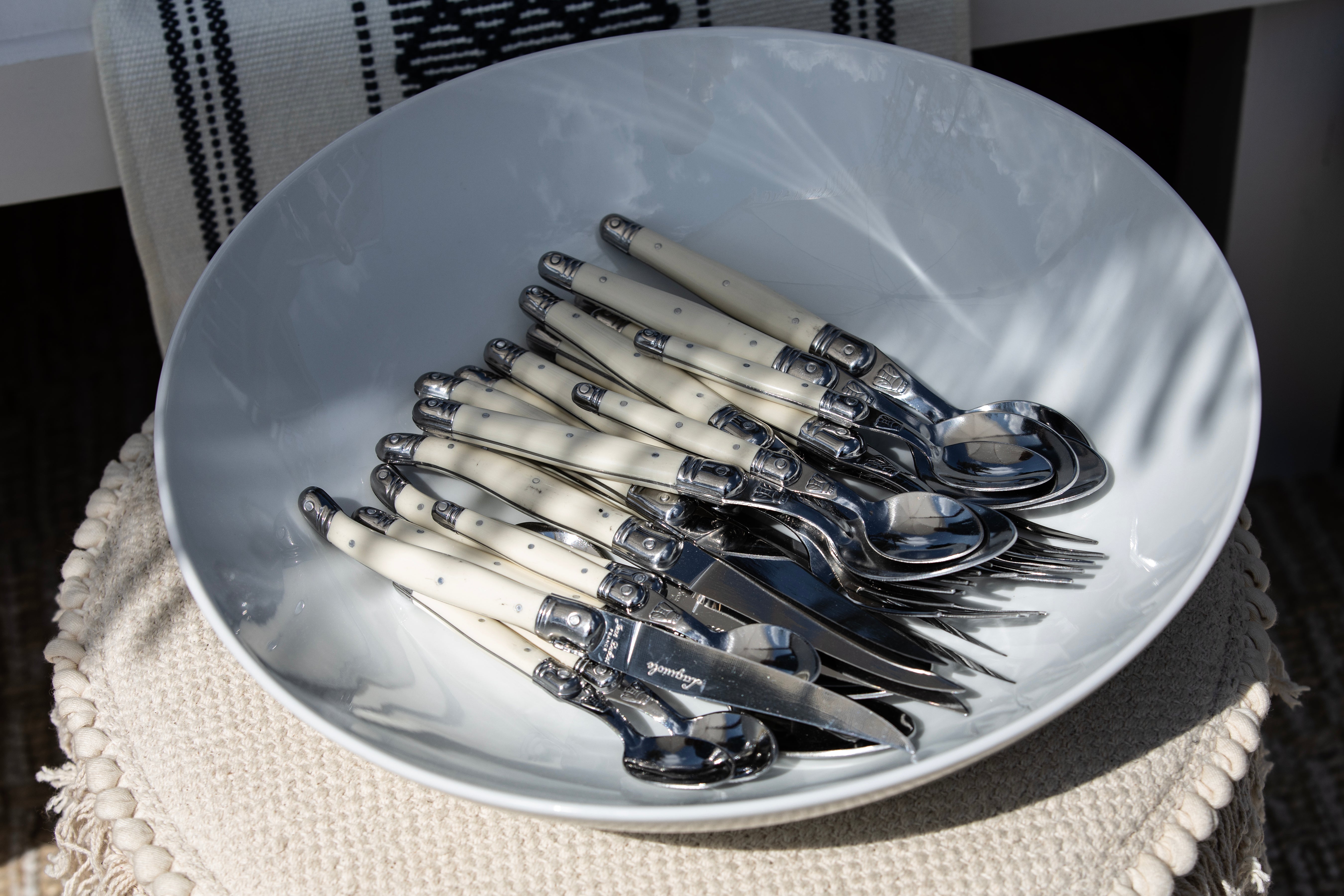Laguiole Flatware 24-Pc – Cassandra's Kitchen