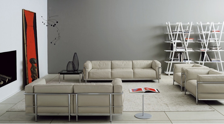 Cassina（カッシーナ）LC3-3P3人掛ソファ|カッシーナ・イクスシー 公式