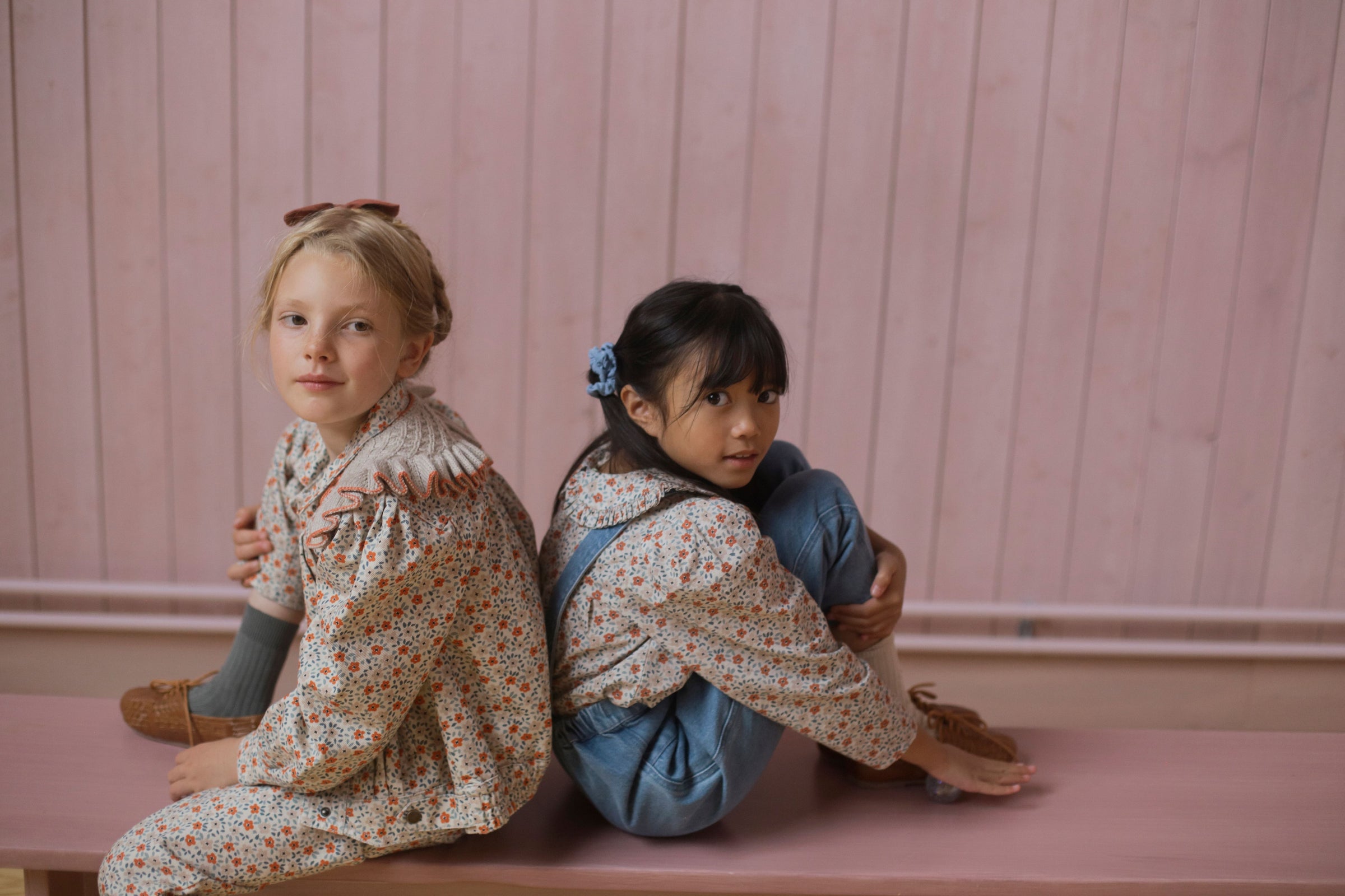 Soor Ploom Charlie Overall - Light Denim – Casp Baby Mommy & Me