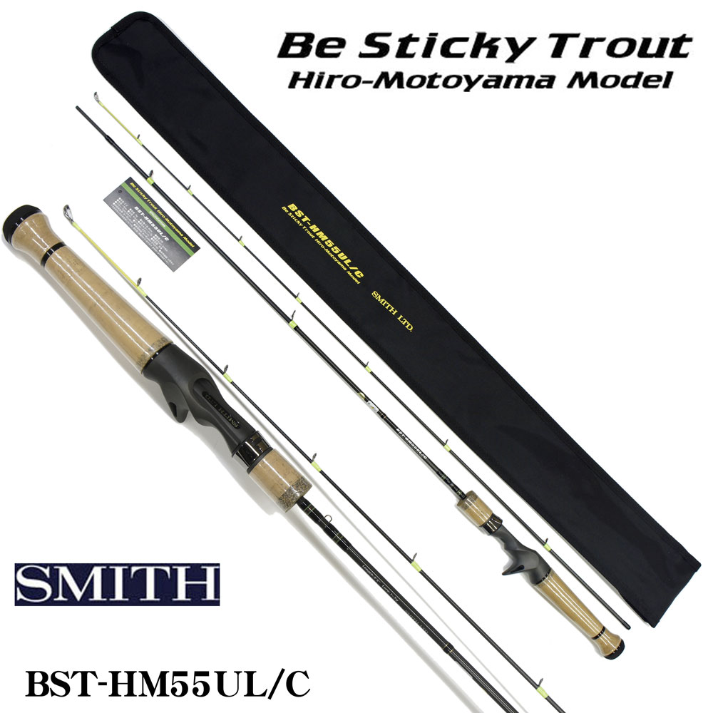 スミス(SMITH) Be Sticky Trout ヒロ・モトヤマモデル BST-HM55UL/C