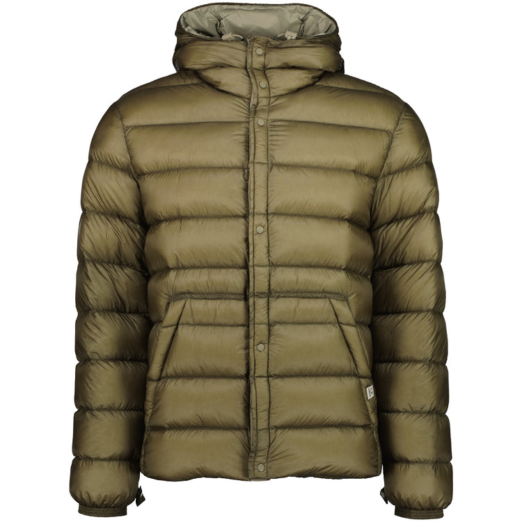 C.P. Company | D.D. Shell Hooded Down Jacket - Silver Sage