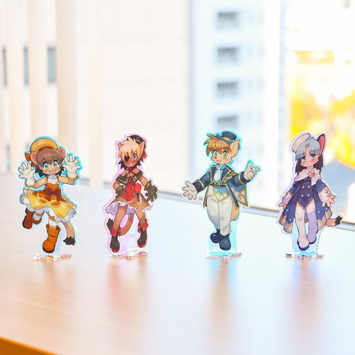 テイルコンチェルト 25th ホログラム缶バッジ4種セット | CC2STORE