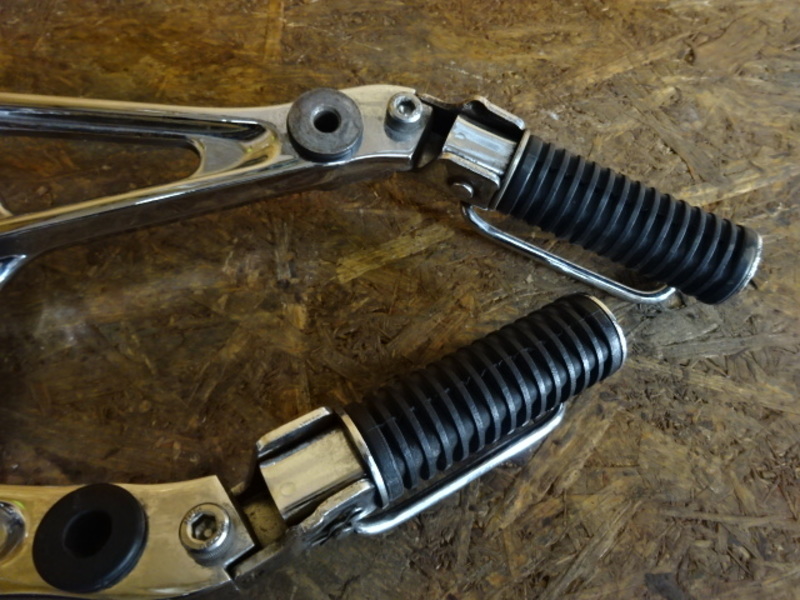 CBX400Fメッキステッププレート CBX400F CBX550F ステッププレート