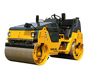 SW352｜タンデムローラ－｜ハンドガイド・振動ローラー｜道路工事用