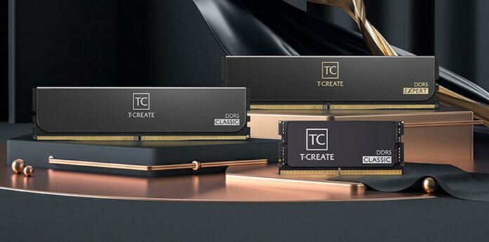 TeamGroup unveils T-Create Expert DDR5-6400 starting at $250 for