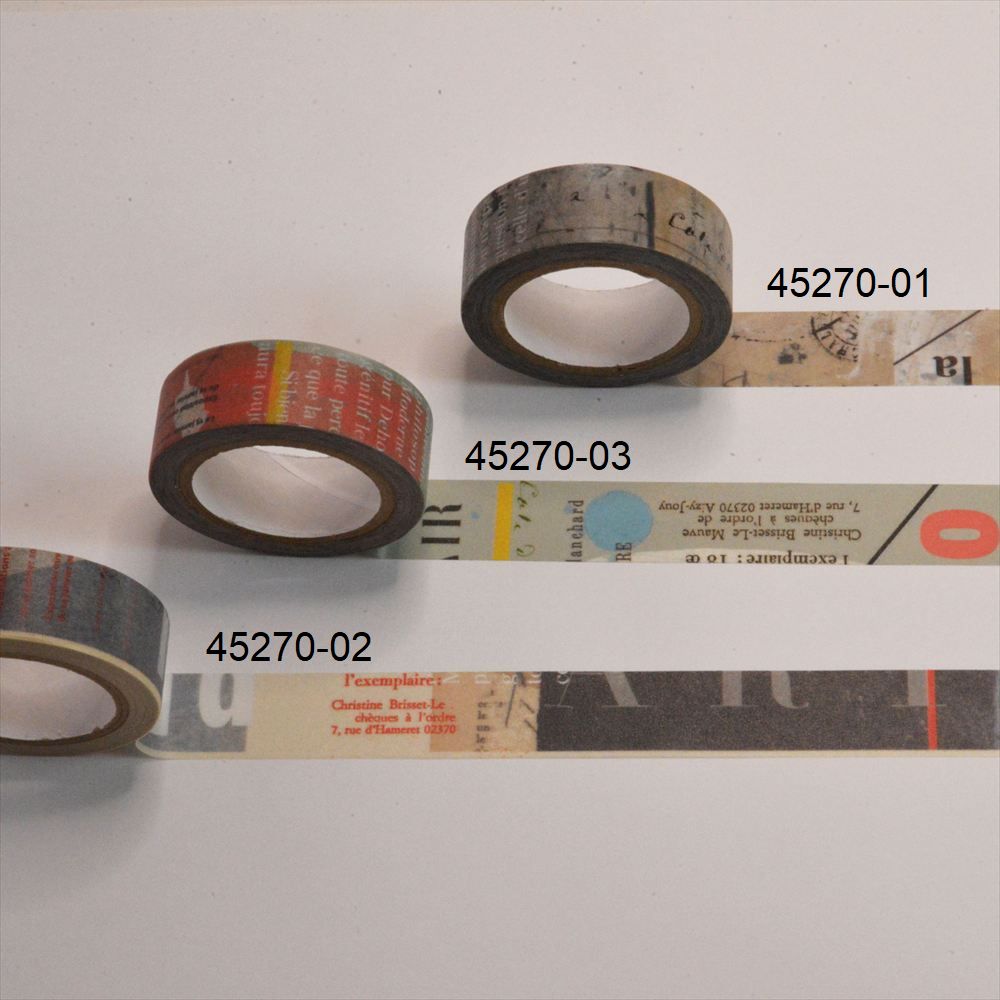 倉敷意匠 CRAFT Log.マスキングテープ(コラージュC)