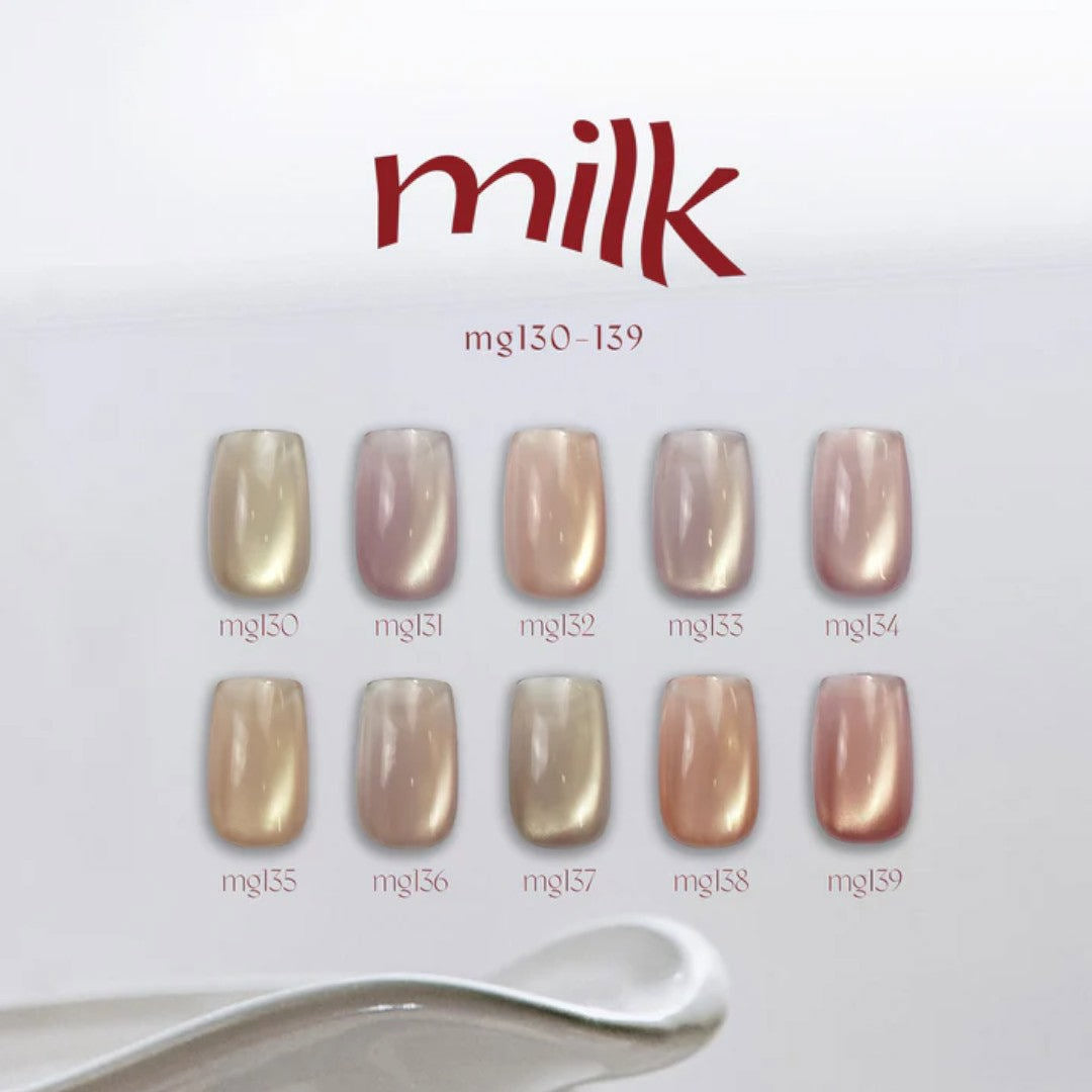 énoi Cat Eye Gel Polish - Milk Magnet MG137